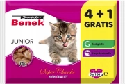 Super Benek Junior Karma Dla Kociąt 5x100g 4+1