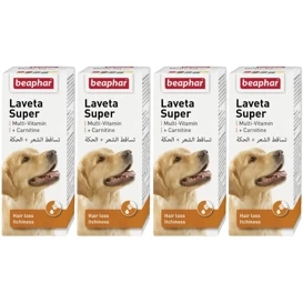 Beaphar Laveta Super Dog Witaminy Dla Psa Na Sierść 4x50ml