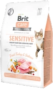 Brit Care Cat Grain Free Sensitive Healthy Digestion & Delicate Taste 2kg