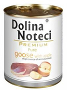 Dolina Noteci Mokra Karma Dla Psa Pure Gęś Jabłko 800g