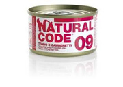 Natural Code Kot 85g 09 Tuńczyk Krewetki Sos