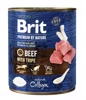 Brit Premium By Nature Beef & Tripe puszka 800g