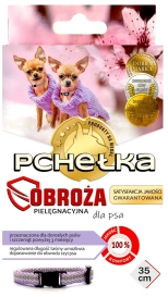 Pchełka Obroża Dla Psa Pielęgnacyjna z Olejkami 35cm