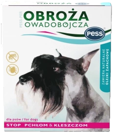 Pess Obroża Ochronna na Kleszcze Pies Zapachowa 75cm